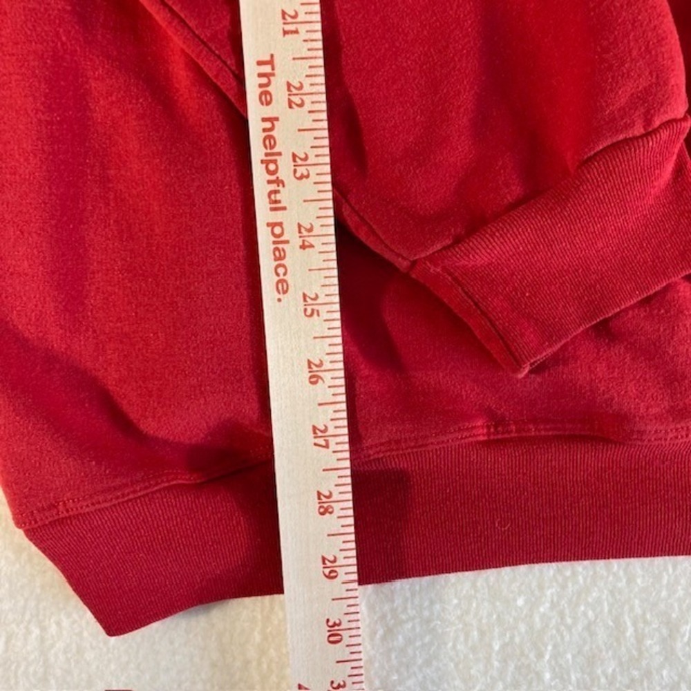 Vintage Cleveland Indian Red Embroidered Sweatshirt - Picture 7 of 10